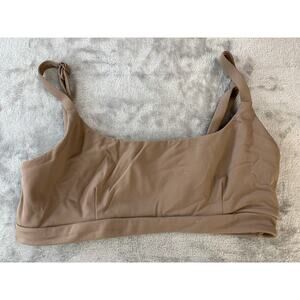 Balance Athletica Brown/Tan Sports Bra